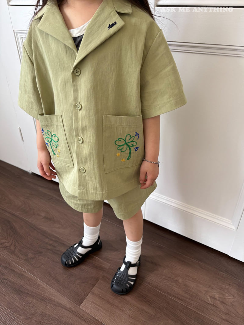 Ask Me Anything - Korean Children Fashion - #fashionkids - Chain Shirt - 9