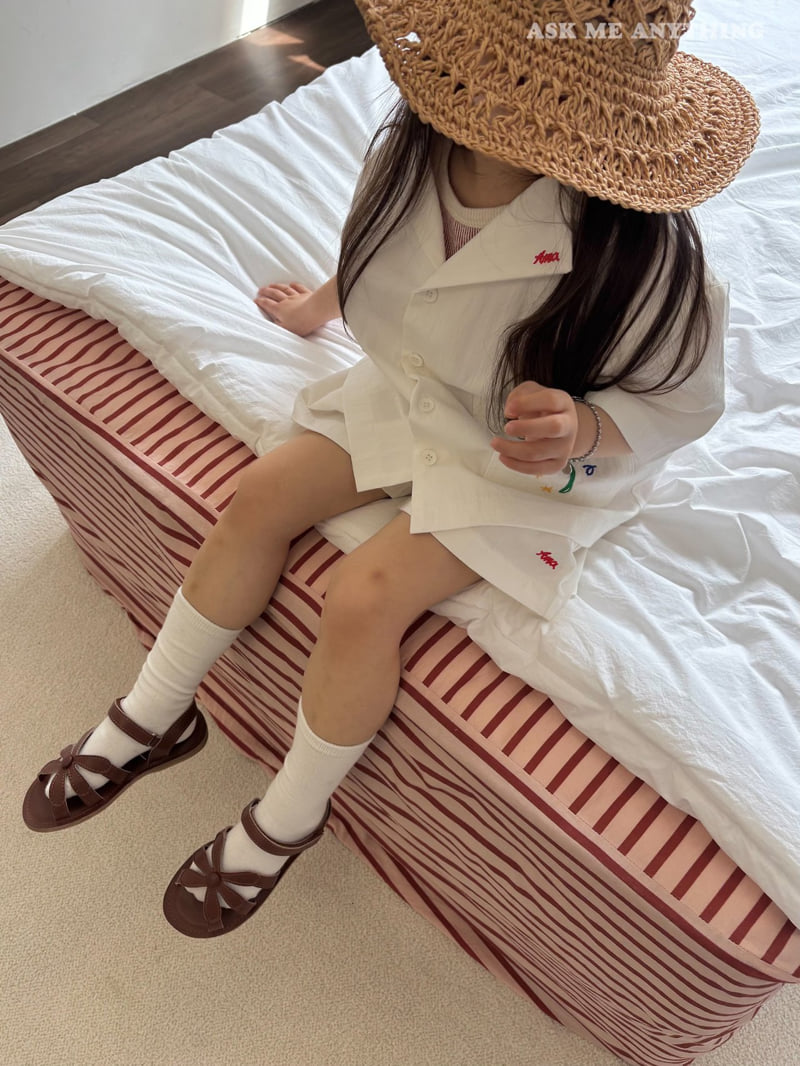 Ask Me Anything - Korean Children Fashion - #kidzfashiontrend - Chain Shirt - 12