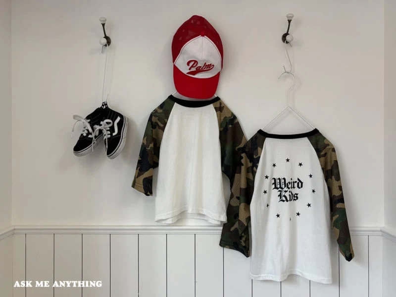 Camo Mesh Tee by Ask Me Anything for Child - view 1