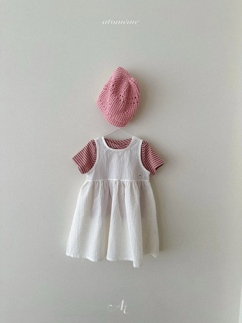Atomeme - Korean Baby Fashion - #babyboutique - Ciel Stripe Tee - 12