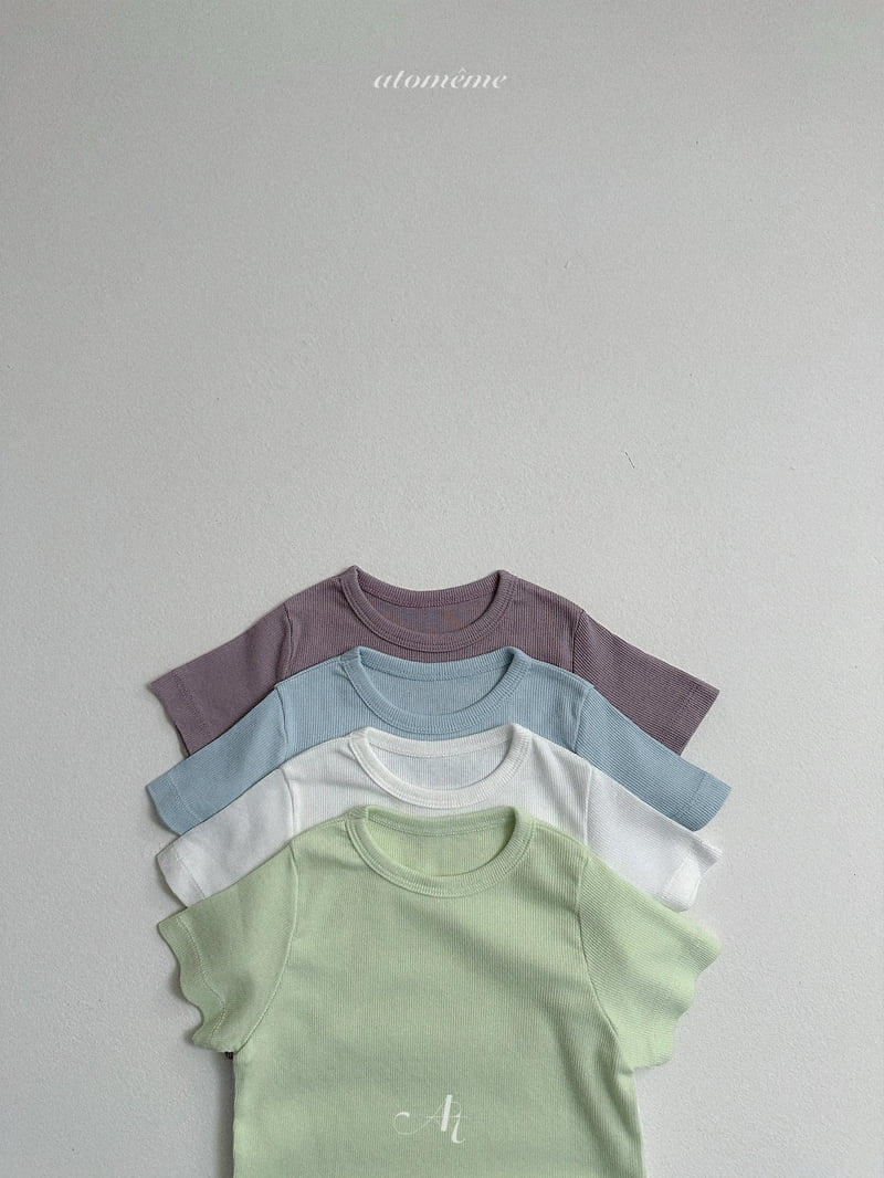 Atomeme - Korean Baby Fashion - #onlinebabyshop - Olive Tee - 4