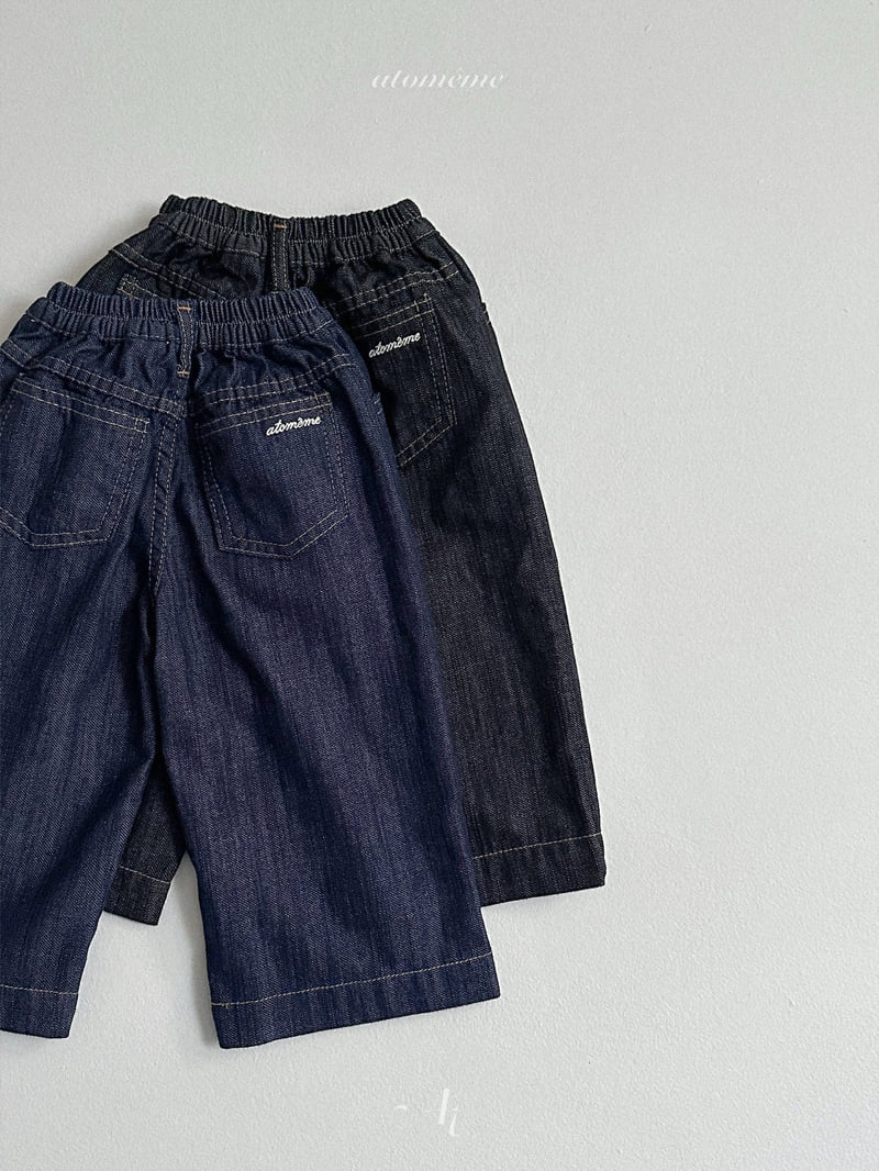Atomeme - Korean Baby Fashion - #babyboutique - Summer Non-Fade Denim Pants - 9