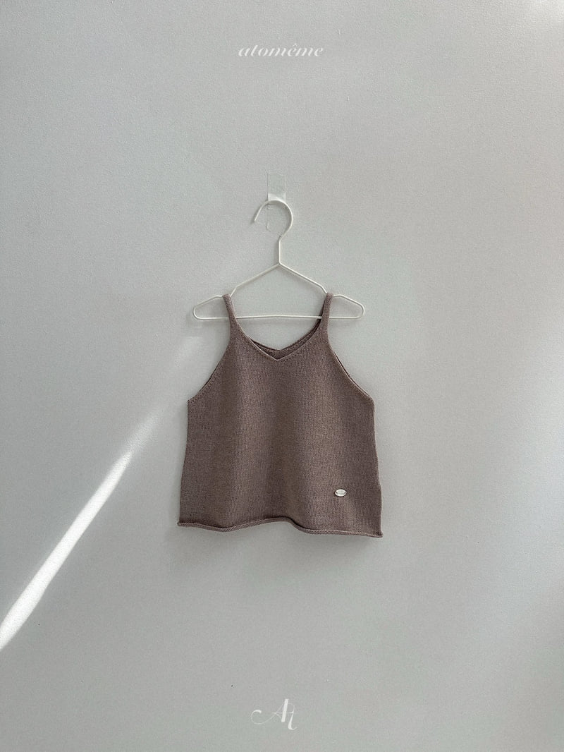 Atomeme - Korean Baby Fashion - #babyboutique - Linen Knit Sleeveless - 7