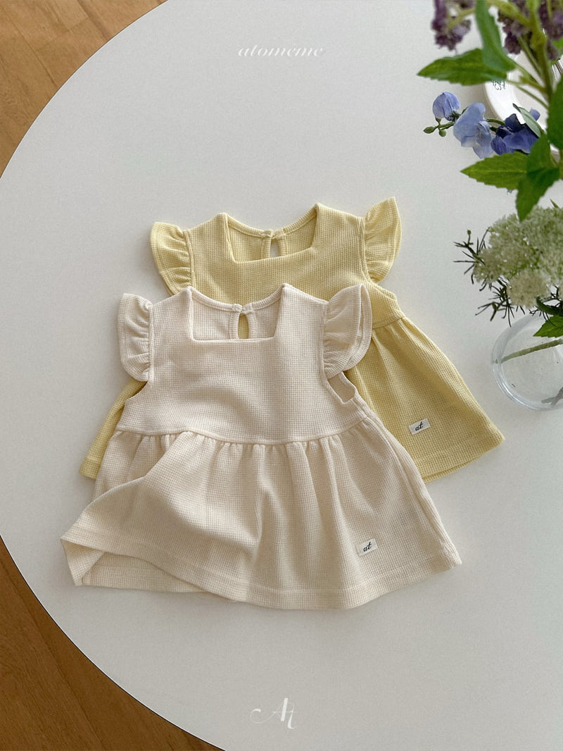 Atomeme - Korean Baby Fashion - #babyboutiqueclothing - Rib Waffle Tee - 10