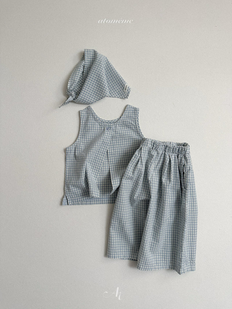 Atomeme - Korean Baby Fashion - #babyboutiqueclothing - Muse Check Pants - 12