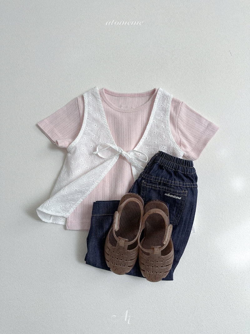 Atomeme - Korean Baby Fashion - #babyboutiqueclothing - Summer Non-Fade Denim Pants - 10