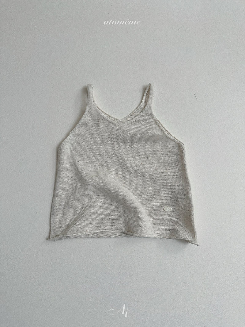 Atomeme - Korean Baby Fashion - #babyboutiqueclothing - Linen Knit Sleeveless - 8