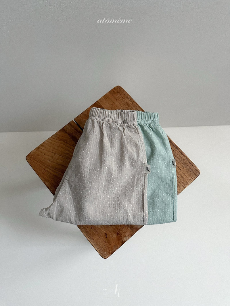 Atomeme - Korean Baby Fashion - #babyclothing - Baby Dot Pants - 8
