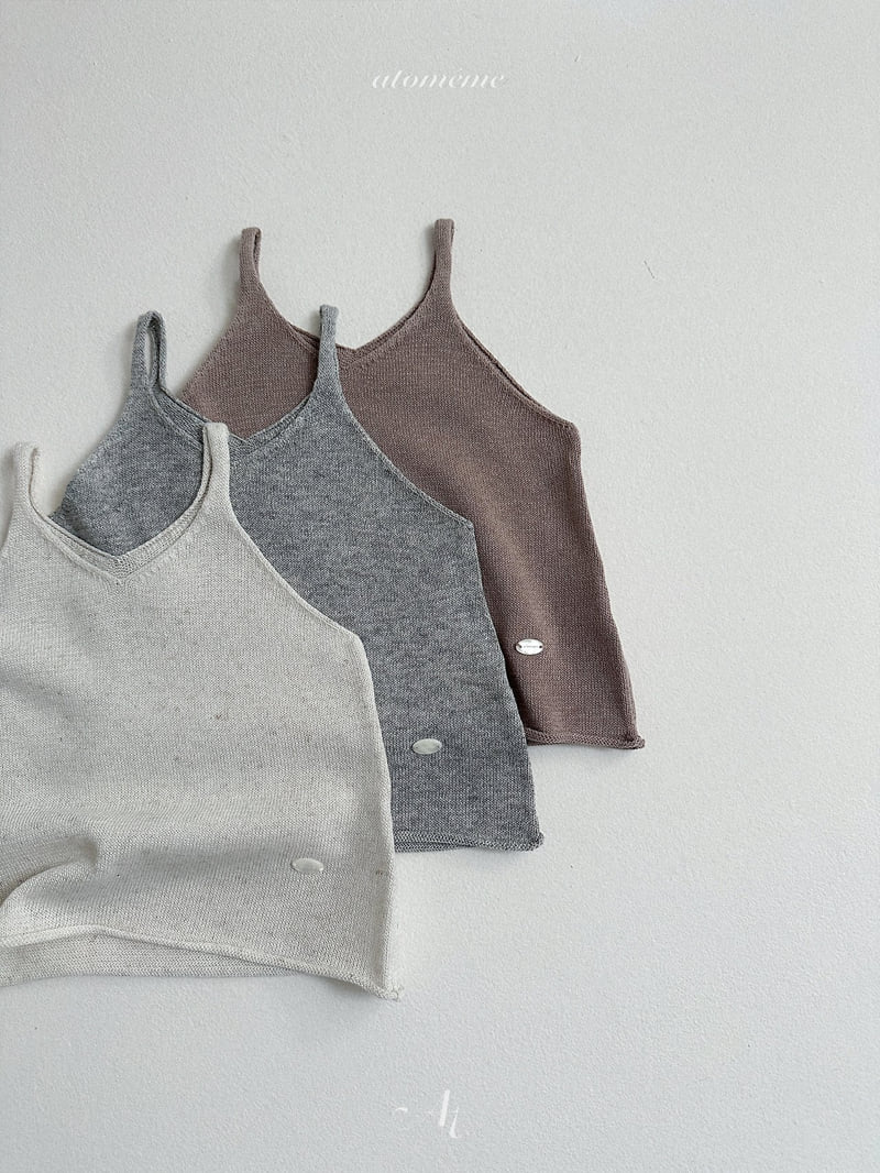 Atomeme - Korean Baby Fashion - #babyclothing - Linen Knit Sleeveless - 9