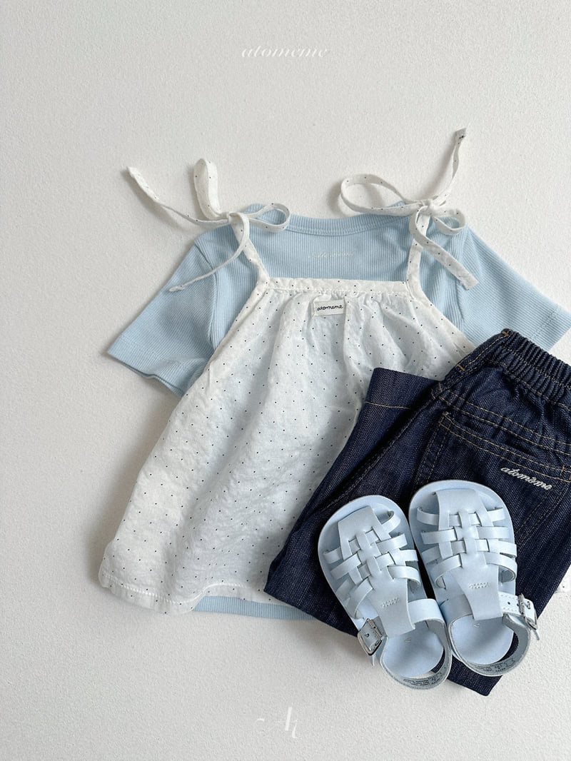 Atomeme - Korean Baby Fashion - #babyfashion - Olive Tee - 8