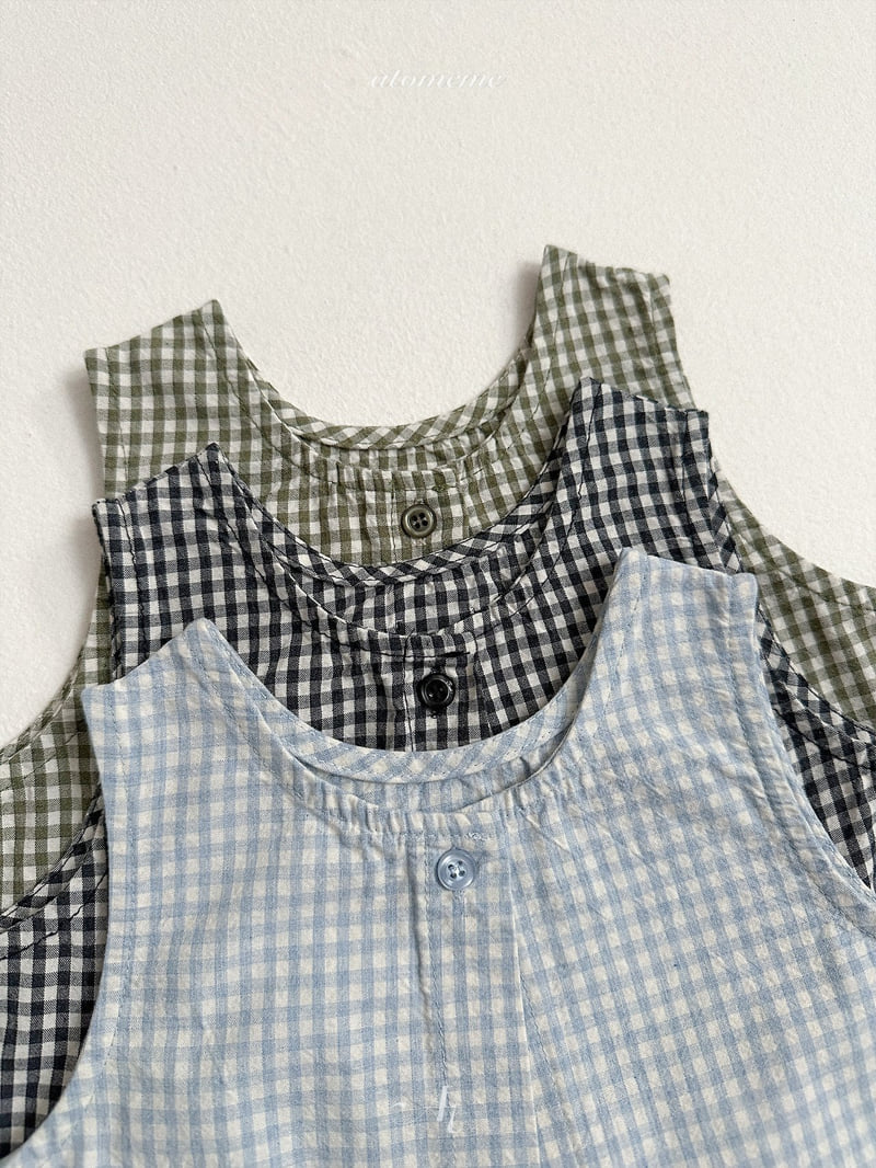 Atomeme - Korean Baby Fashion - #babyfashion - Muse Check Blouse - 6