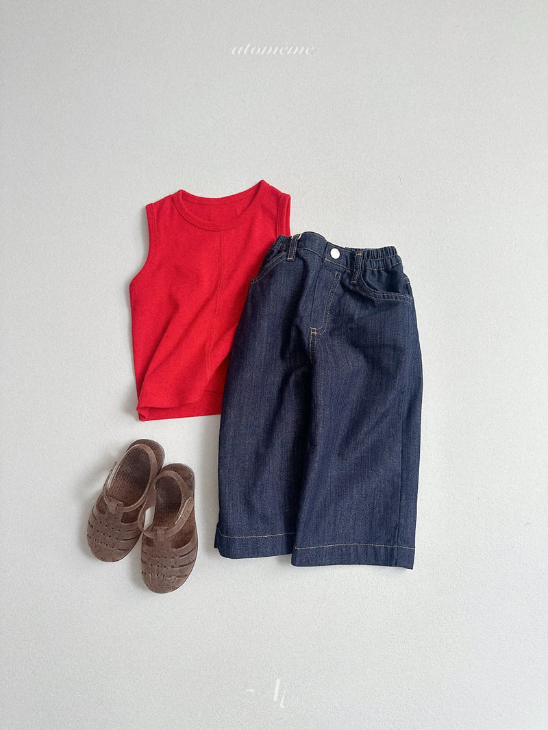 Atomeme - Korean Baby Fashion - #babyfashion - Summer Non-Fade Denim Pants - 12