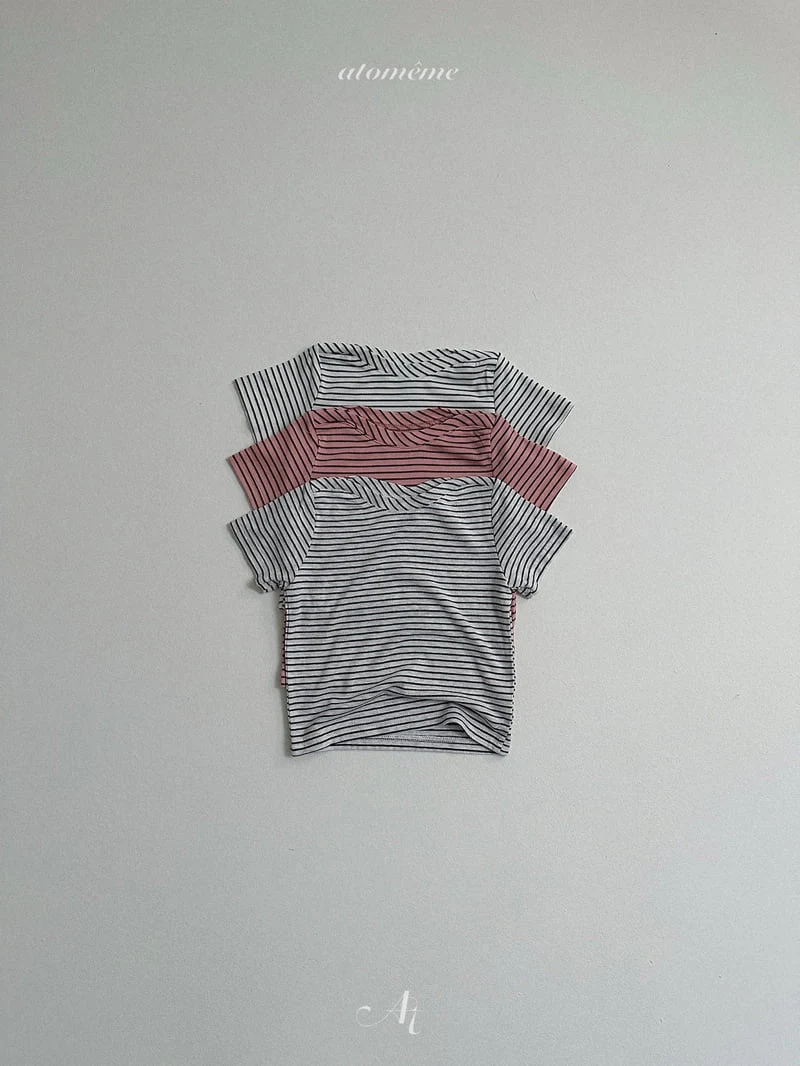 Atomeme - Korean Baby Fashion - #babyfever - Ciel Stripe Tee