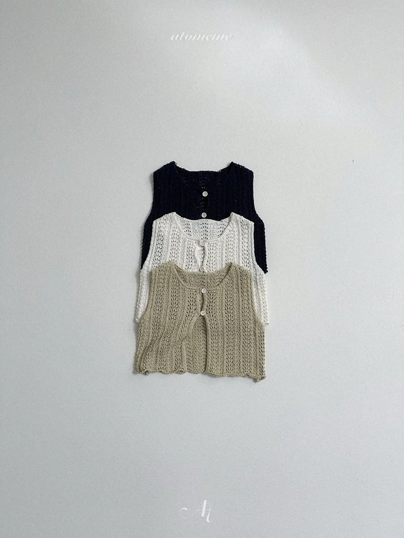 Atomeme - Korean Baby Fashion - #babyfever - Coco Knit Vest
