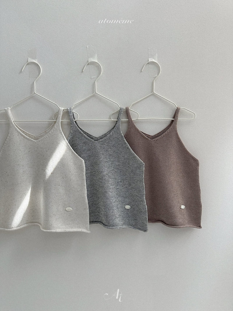 Atomeme - Korean Baby Fashion - #babyfever - Linen Knit Sleeveless - 11