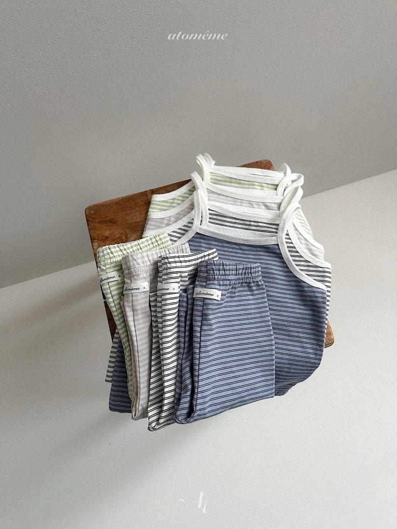 Atomeme - Korean Baby Fashion - #babyfever - Ben Stripe Tee - 8
