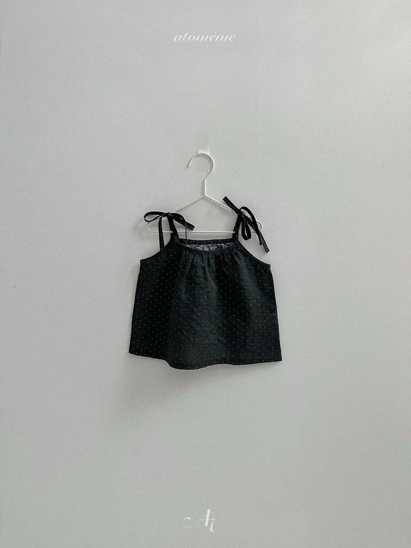 Atomeme - Korean Baby Fashion - #babygirlfashion - Forming Dot Bustier - 6