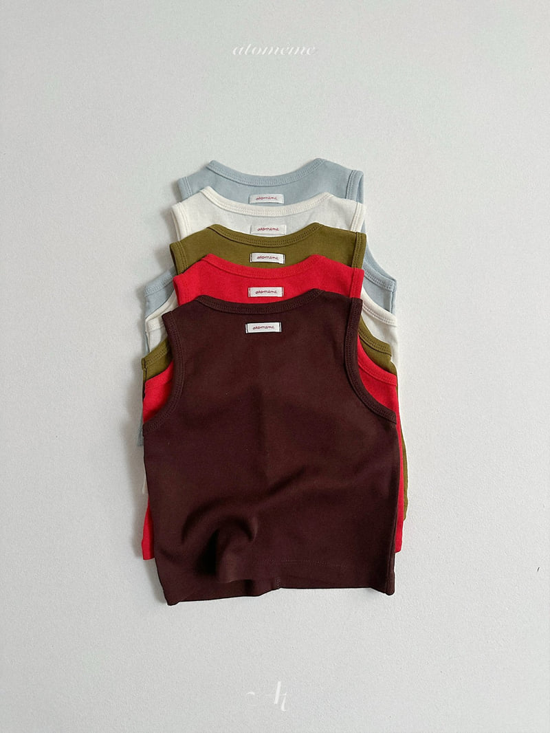 Atomeme - Korean Baby Fashion - #babyfever - Eden Sleeveless Tee - 4