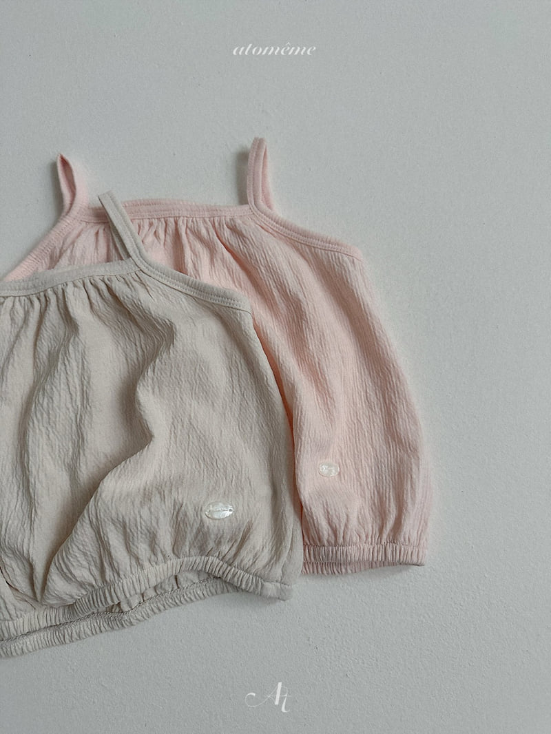 Atomeme - Korean Baby Fashion - #babygirlfashion - Bloom Sleeveless Tee - 4