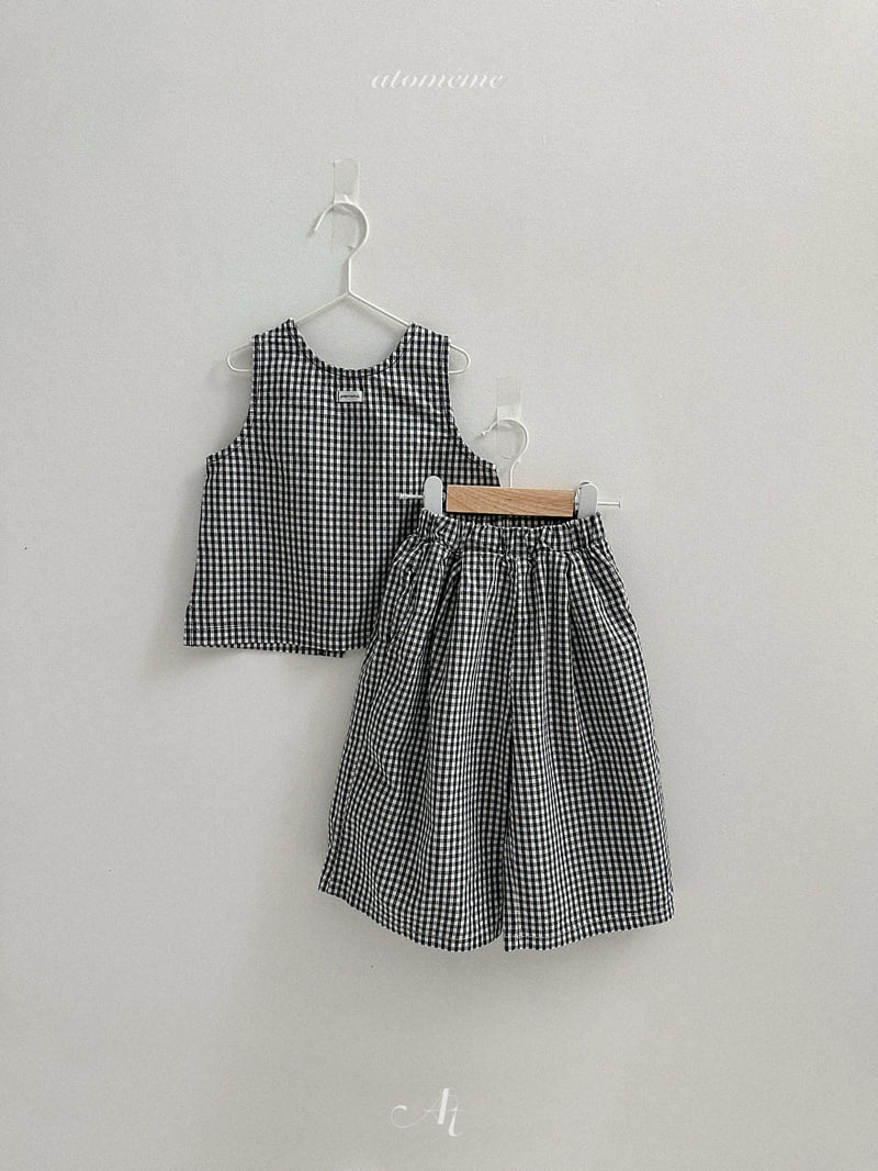 Atomeme - Korean Baby Fashion - #babylifestyle - Muse Check Blouse - 9