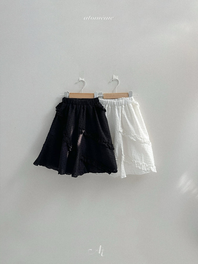 Atomeme - Korean Baby Fashion - #babyoninstagram - Ade Frill Skirt - 8