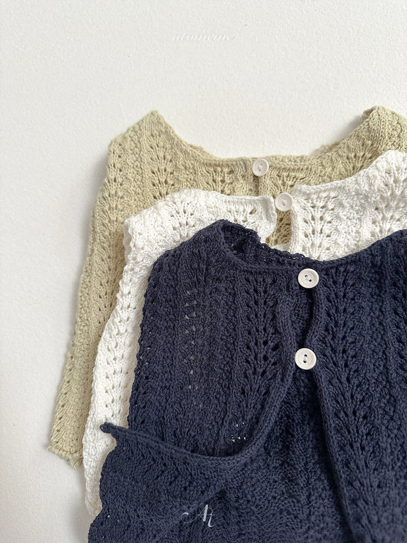 Atomeme - Korean Baby Fashion - #babylifestyle - Coco Knit Vest - 4