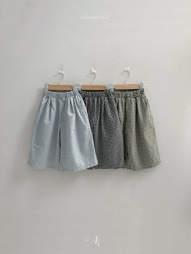 Atomeme - Korean Baby Fashion - #babyoninstagram - Muse Check Pants - 3