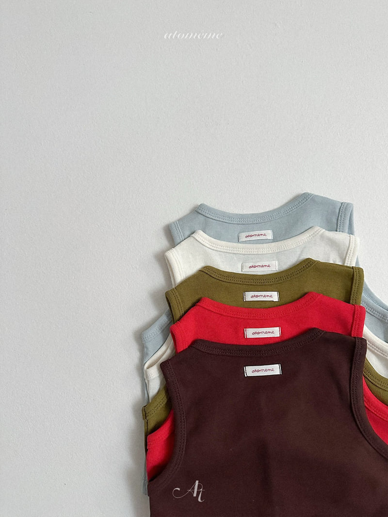 Atomeme - Korean Baby Fashion - #babyoninstagram - Eden Sleeveless Tee - 6