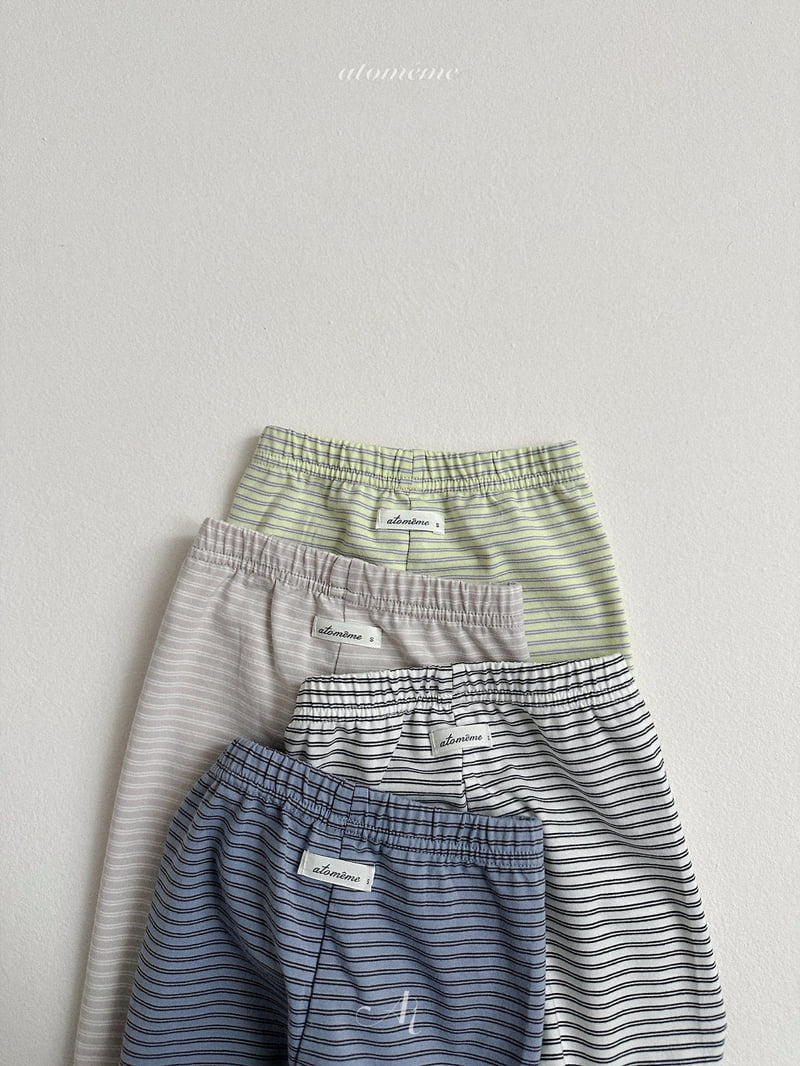 Atomeme - Korean Baby Fashion - #babyootd - Plum Pants