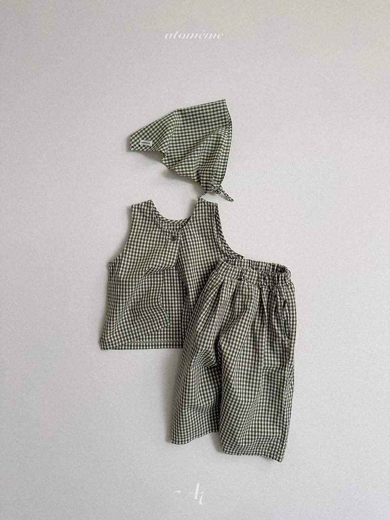 Atomeme - Korean Baby Fashion - #babyootd - Muse Check Blouse - 11
