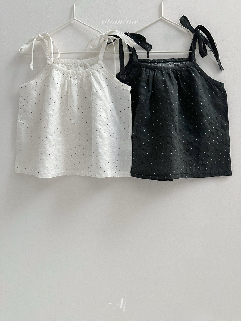 Atomeme - Korean Baby Fashion - #babyootd - Forming Dot Bustier - 9