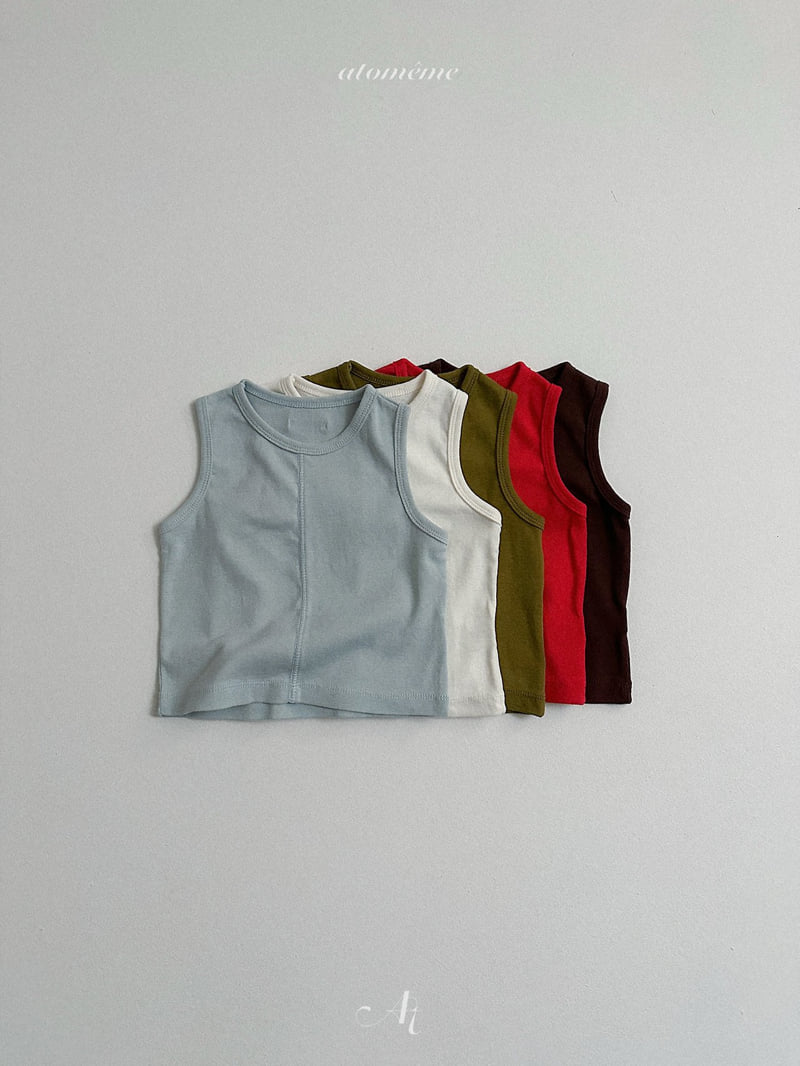 Atomeme - Korean Baby Fashion - #babyootd - Eden Sleeveless Tee - 7