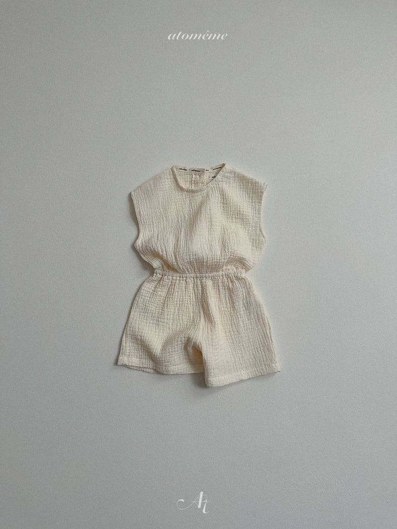 Atomeme - Korean Baby Fashion - #babyootd - Drew Overalls - 5