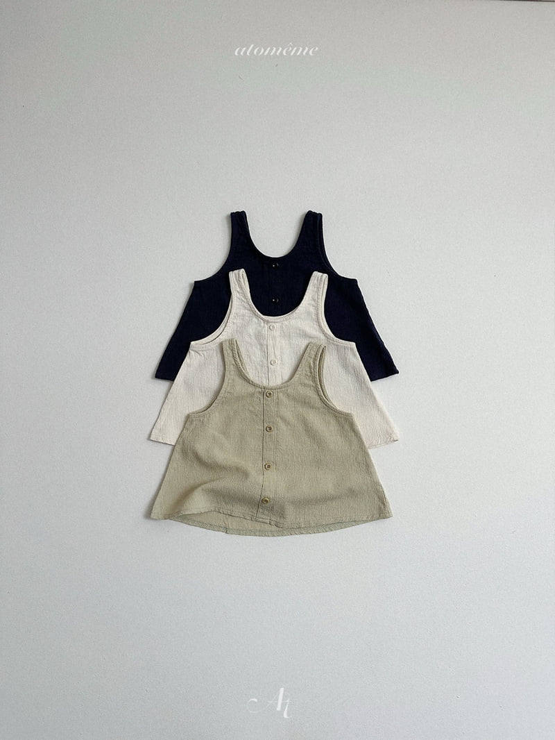 Atomeme - Korean Baby Fashion - #babyoutfit - Ritz Sleeveless Blouse - 3