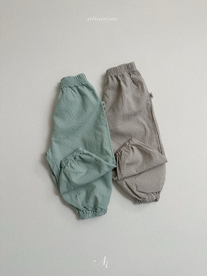 Atomeme - Korean Baby Fashion - #babyoutfit - Baby Dot Pants