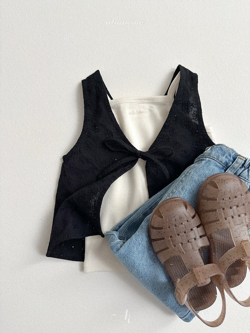 Atomeme - Korean Baby Fashion - #babyoutfit - Peanut Sleeveless - 12