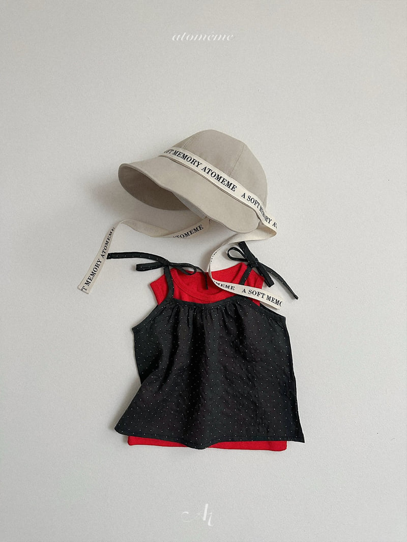 Atomeme - Korean Baby Fashion - #babyoutfit - Forming Dot Bustier - 11