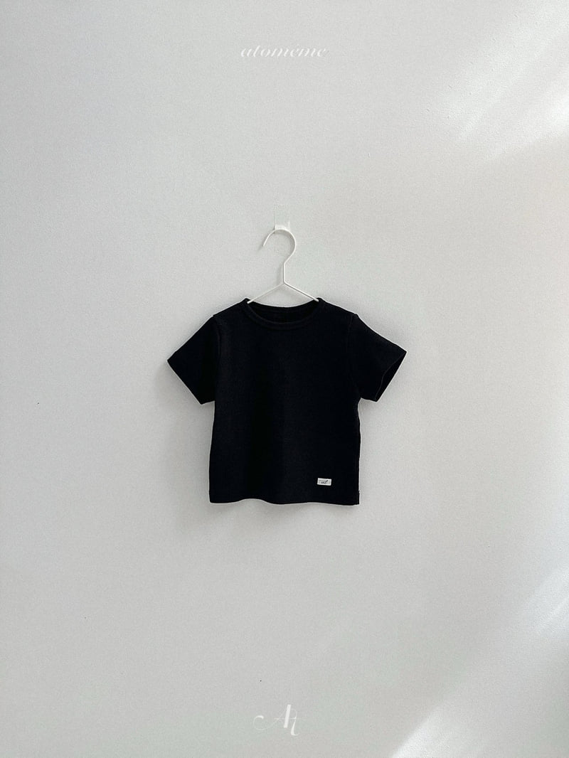 Atomeme - Korean Baby Fashion - #babyoutfit - Blackberry Panel Tee - 8