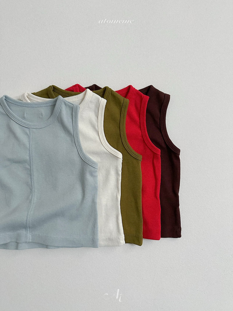 Atomeme - Korean Baby Fashion - #babyoutfit - Eden Sleeveless Tee - 8