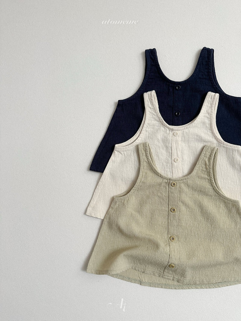 Atomeme - Korean Baby Fashion - #babyoutfit - Ritz Sleeveless Blouse - 4