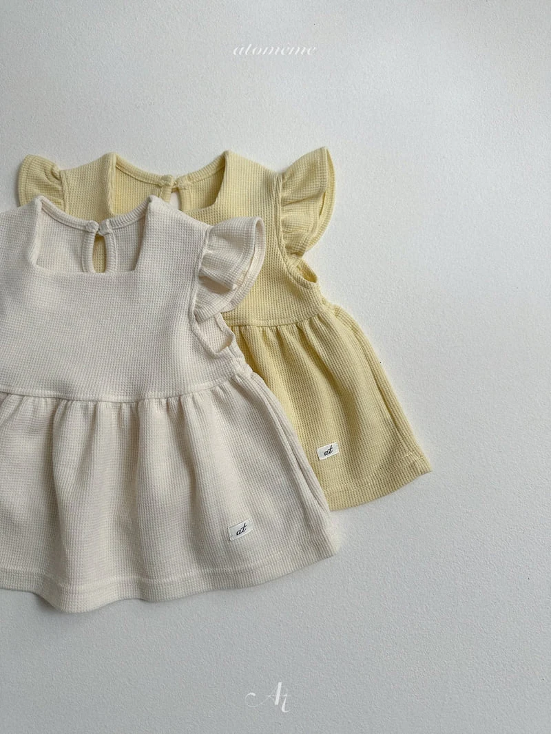 Atomeme - Korean Baby Fashion - #babywear - Rib Waffle Tee - 5