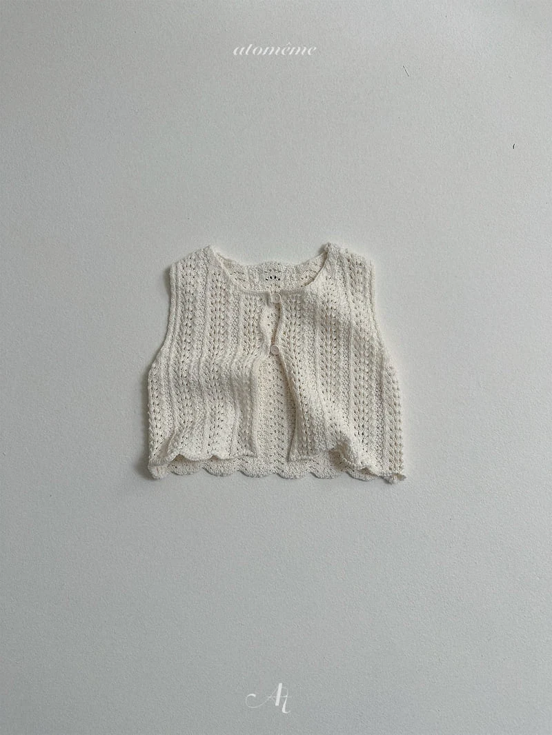 Atomeme - Korean Baby Fashion - #babywear - Coco Knit Vest - 8