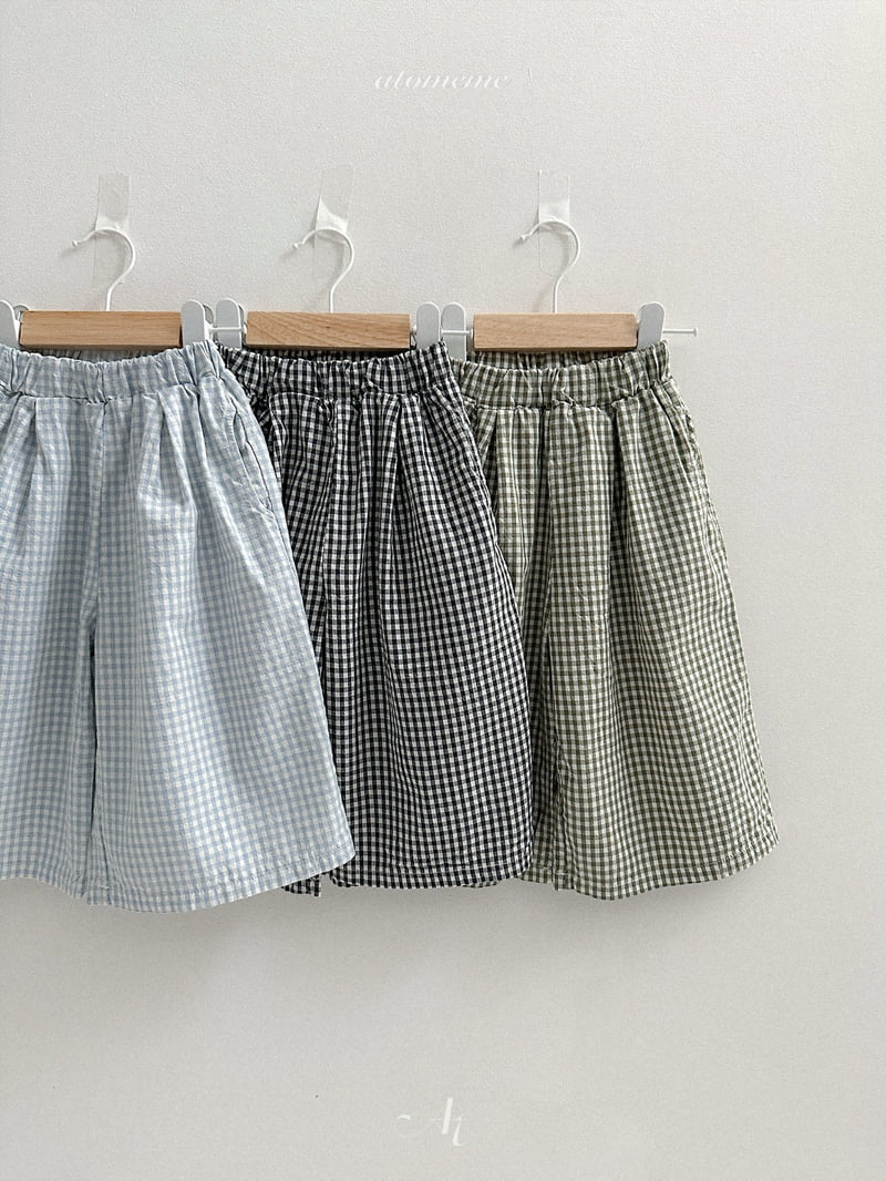 Atomeme - Korean Baby Fashion - #babywear - Muse Check Pants - 7