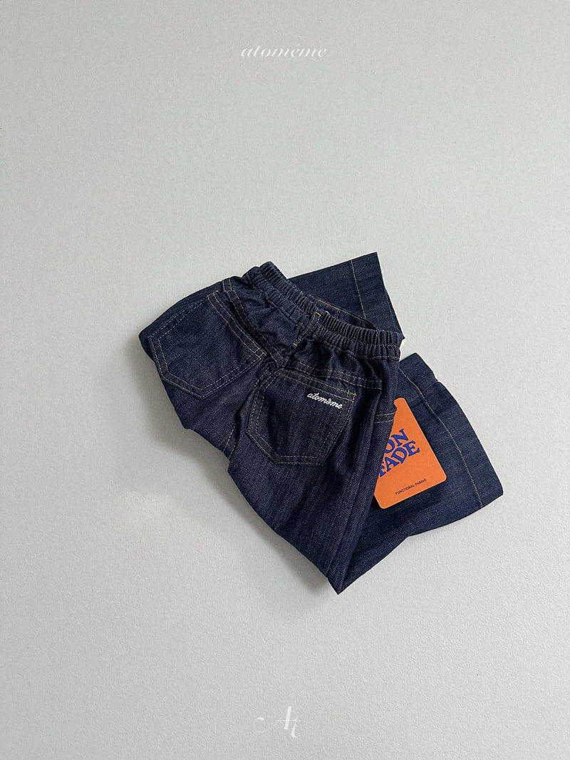 Atomeme - Korean Baby Fashion - #babywear - Summer Non-Fade Denim Pants - 5