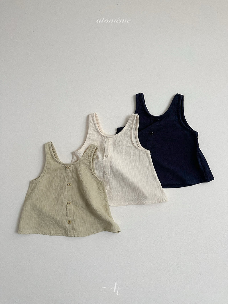Atomeme - Korean Baby Fashion - #onlinebabyboutique - Ritz Sleeveless Blouse - 5