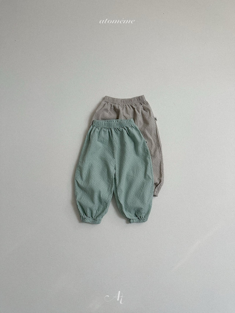 Atomeme - Korean Baby Fashion - #onlinebabyboutique - Baby Dot Pants - 3