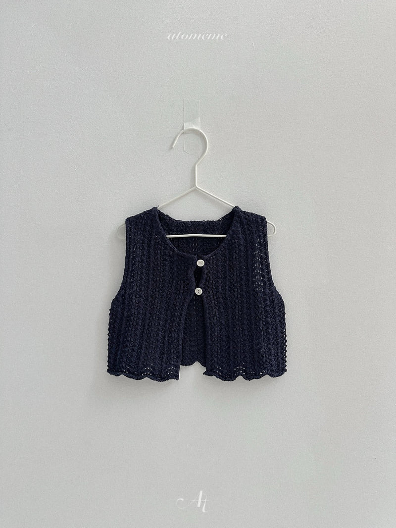 Atomeme - Korean Baby Fashion - #onlinebabyboutique - Coco Knit Vest - 9