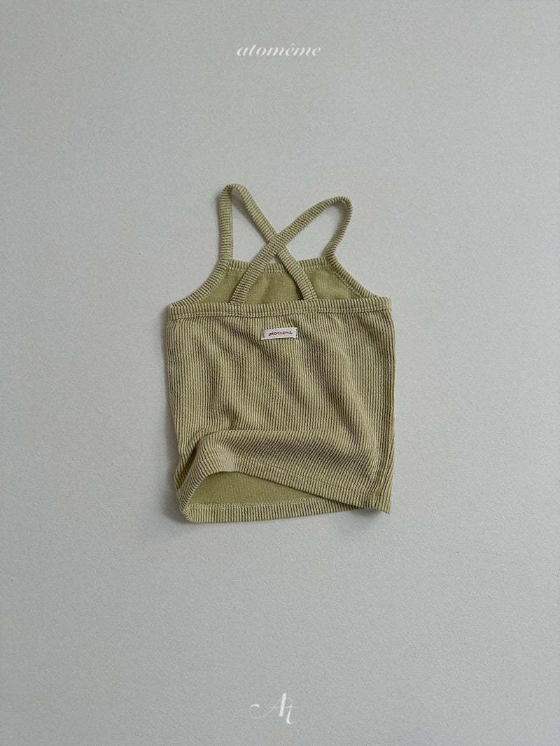 Atomeme - Korean Baby Fashion - #onlinebabyboutique - Eddie Sleeveless Tee - 6
