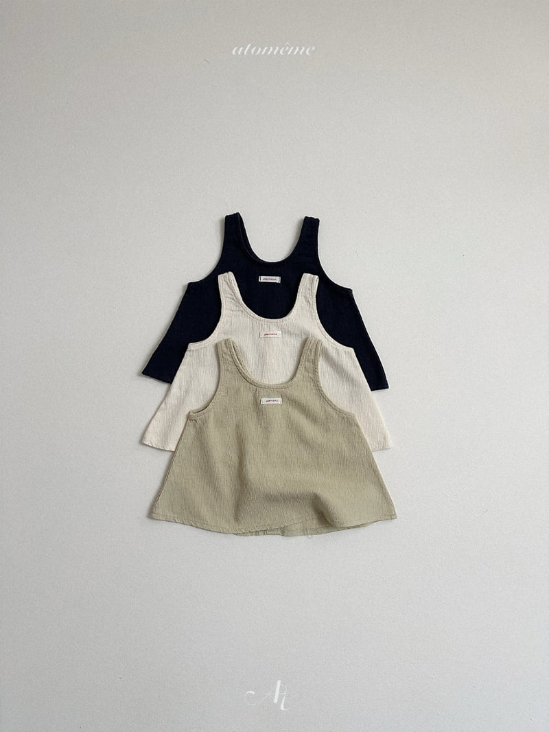 Atomeme - Korean Baby Fashion - #onlinebabyshop - Ritz Sleeveless Blouse - 6