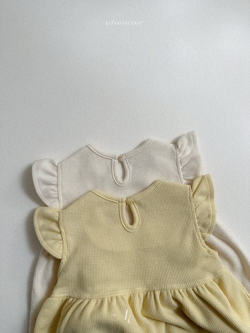 Atomeme - Korean Baby Fashion - #onlinebabyshop - Rib Waffle Tee - 7